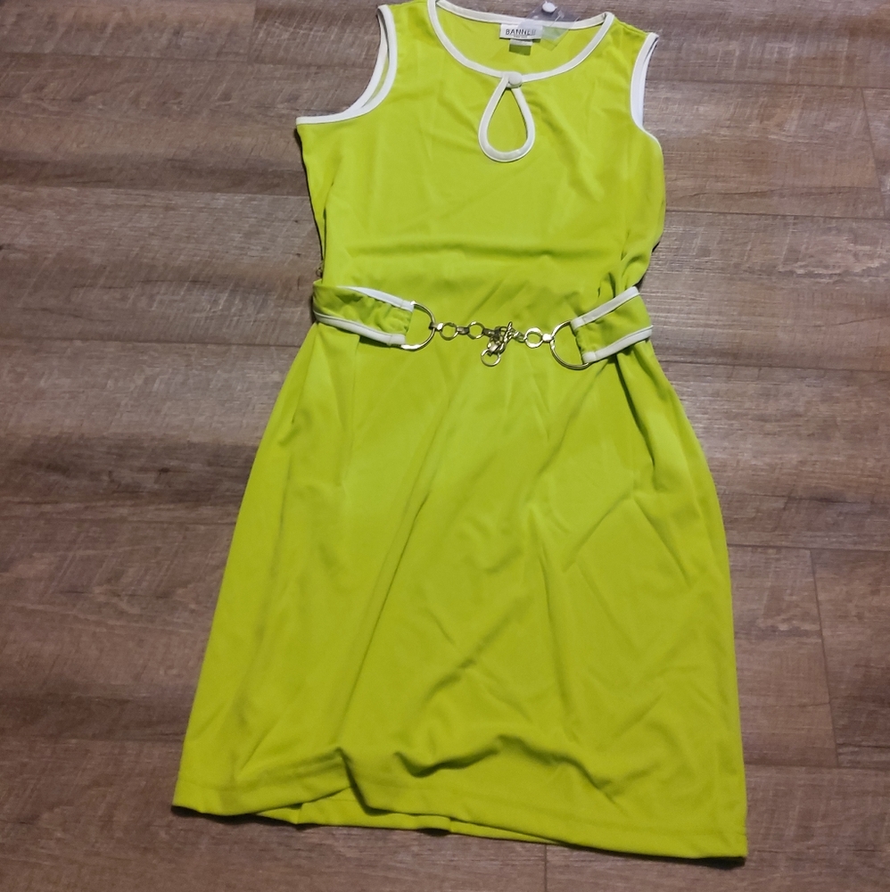 💚⚜💚Banner New York Small Dress w Belt